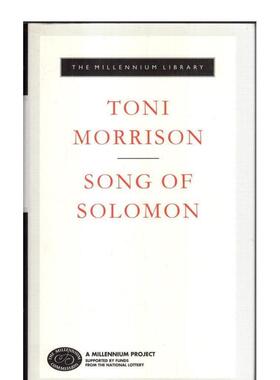 【现货】Song of Solomon，所罗门之歌 Toni Morrison托妮·莫里森