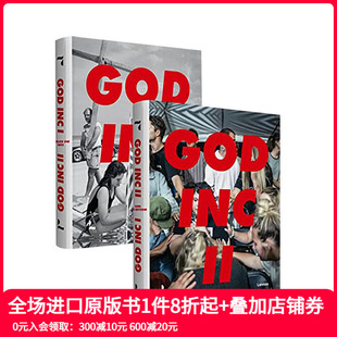 现货 God 英文摄影集艺术 卡尔· 进口原版 上帝股份有限公司I&II 善本图书 德·凯泽 Inc