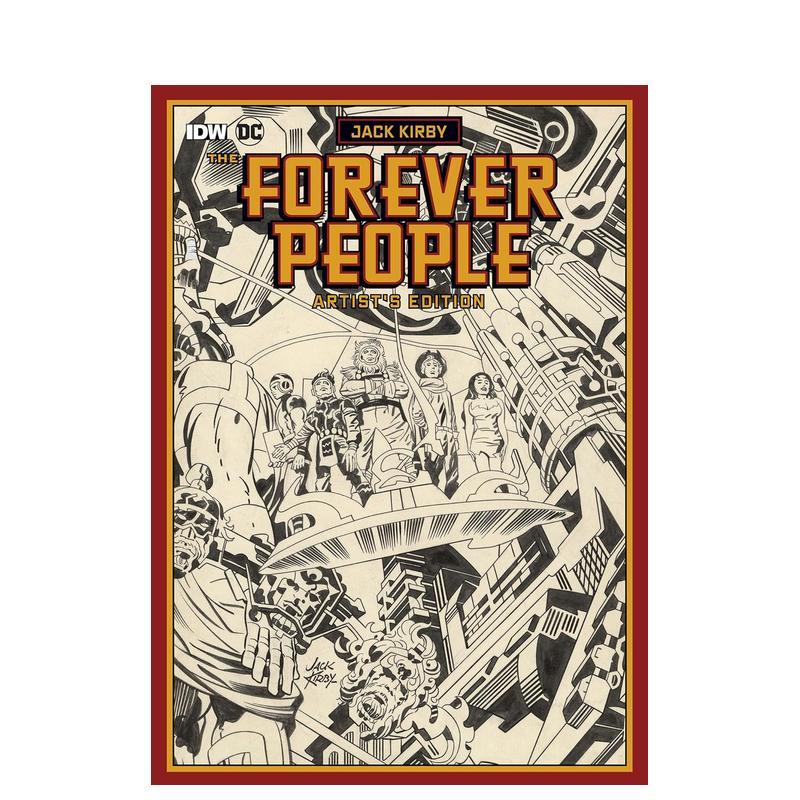【预售】杰克?科比的永恒之人 艺术家版 Jack Kirby's Forever People Artist's Edition 原版英文漫画书 致敬漫画之王