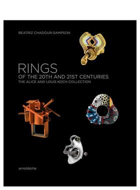 【预售】 Rings of the 20th and 21st Centuries : The Alice and Louis Koch Collection，20世纪和21世纪的戒指: ampson 珠宝首