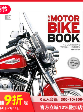【预售】【DK交通工具指南】摩托车之书 【DK Definitive Transport Guides】The Motorbike Book 原版英文生活综合