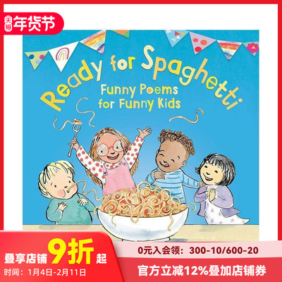 Michael Rosen 准备好吃意面 Ready for Spaghetti 英文原版进口儿童绘本 善本图书