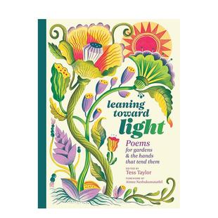 【预售】趋向光明:植物插画诗歌选集 Leaning Toward Light 原版英