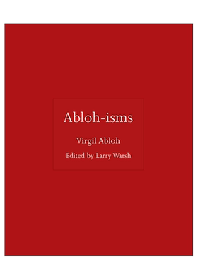 【现货】阿布洛主义Abloh-isms 英文原版现当代艺术家语录 正版进口图书 善本图书 Virgil Abloh