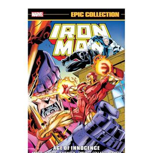 钢铁侠史诗合集：纯真年代 英文漫画 Iron Man Colle Epic 预售