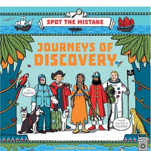 【现货】Spot the Mistake 发现错误:探索之旅 英文原版儿童趣味 7-12岁