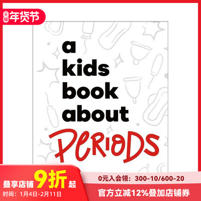 【现货】【给孩子的书】生理期 【A Kids Book About】 Periods 原版英文儿童绘本 善本图书