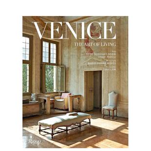 原版 饰 艺术 Art The 威尼斯：生活 Venice 英文室内设计装 Living 预售