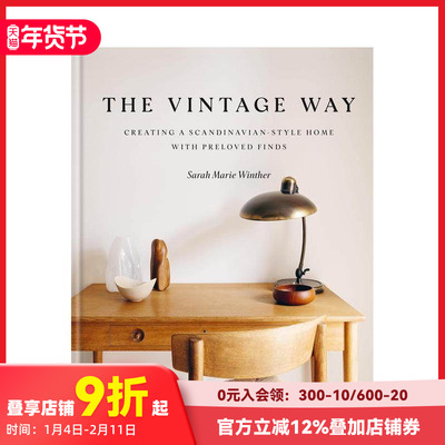 【现货】复古之道：打造北欧复古家居 原版英文室内设计装饰家具配饰 中世纪现代风70年代复古潮生活美学