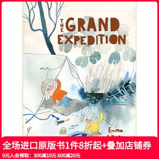 Grand Expedition 现货 6岁 儿童艺术绘本 The 英文原版 大探险