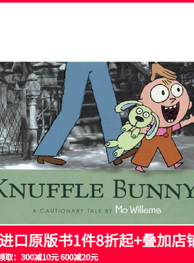 【预售】Knuffle Bunny 古纳什兔子  英文原版儿童绘本适合3-6岁