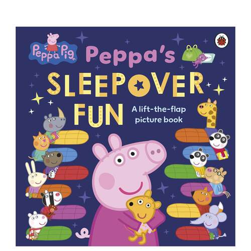 【预售】小猪佩奇：佩奇的欢乐睡衣派对 Peppa Pig: Peppa's Sleepover Fun 原版英文儿童绘本