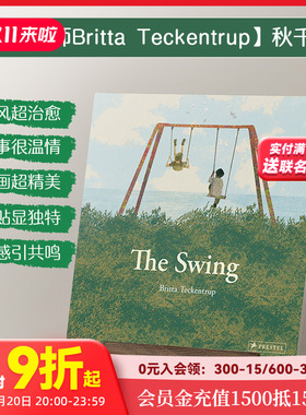 【插画师Britta Teckentrup】秋千 The Swing 进口原版英文儿童绘本成长友谊 善本图书