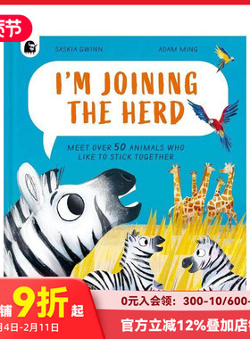 【预售】【动物生存方式】我要加入兽群 【How Animals Live】I'm Joining the Herd 原版英文儿童绘本
