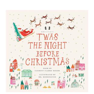【预售】Mr.Boddington 圣诞节前夜Twas the Night Before Christm