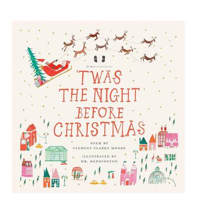 【预售】Mr.Boddington 圣诞节前夜Twas the Night Before Christm
