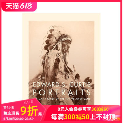 【预售】爱德华·柯蒂斯人像摄影集：美国原著人面孔 Edward S. Curtis Portraits 原版英文摄影 善本图书