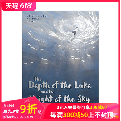 【预售】英文原版 去年夏天 The Depth of the Lake and the Height of the Sky 精装艺术插画绘本 探索自然 儿童英语进口图书