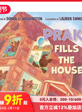 【预售】普拉克填满了房子 Prak Fills The House 原版英文儿童绘本 善本图书