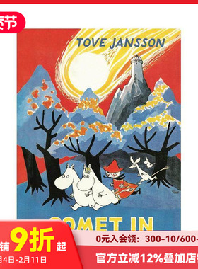 【现货】姆明谷的彗星 【Moomins Collectors' Editions】Comet in Moominland  原版英文儿童章节书