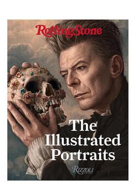 【现货】滚石杂志:音乐人物肖像插图画册集 Rolling Stone:The Illustrated Portraits 英文原版善本图书