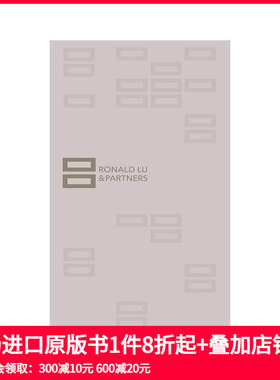【预售】吕元祥建筑师事务所 Ronald Lu and Partners 原版英文建筑设计 善本图书