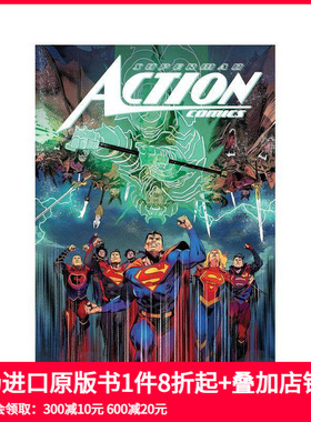 【现货】DC漫画 超人：动作漫画 卷3：恶魔的复仇 Superman: Actio