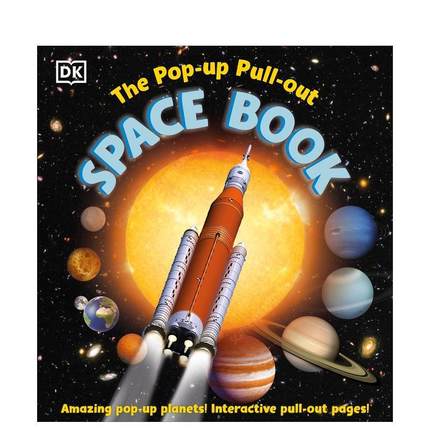 【现货】DK太空百科立体书  STEM科普 The Pop-up  Pull-out Space Book 原版英文儿童立体 善本图书