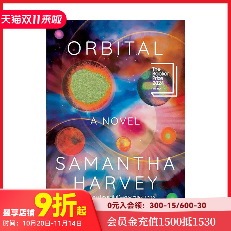 【现货】【2024布克奖得主】轨道(美版平装) Orbital 原版英文文学小说 善本图书