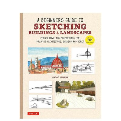 【预售】建筑和景观素描初学者指南 A Beginner's Guide to Sketch