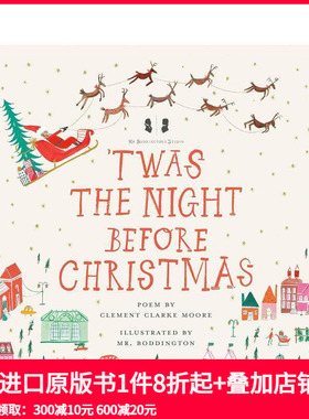 【预售】Mr.Boddington 圣诞节前夜Twas the Night Before Christm
