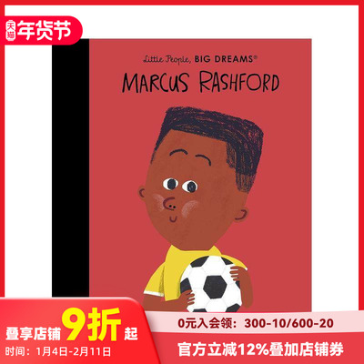 【现货】马库斯·拉什福德 Marcus Rashford 进口原版英文儿童绘本人物传记 善本图书