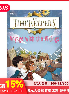 【现货】【时间记录者】维京远征 【The Timekeepers】 原版英文儿童章节书 儿童冒险章节桥梁故事书