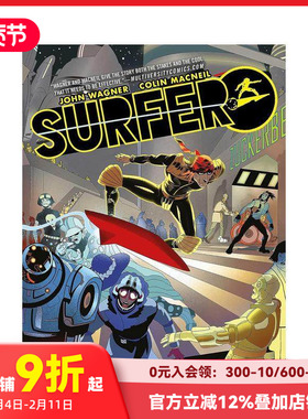【预售】英文原版 冲浪者：来自德雷德法官的书页 Surfer: From the pages of Judge Dredd 英文原版漫画 正版进口书籍 善本图书