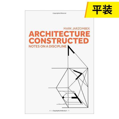 【预售】建构的建筑（平装） Architecture Constructed 原版英文建筑设计