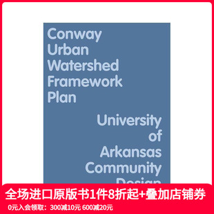 Framework 善本图书 康威城市流域框架规划 英文城市规划 原版 Plan Watershed Urban Conway 预售