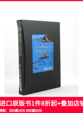 【预售】深夜小狗离奇事件 The Curious Incident of the Dog In the Night-time 原版英文儿童立体