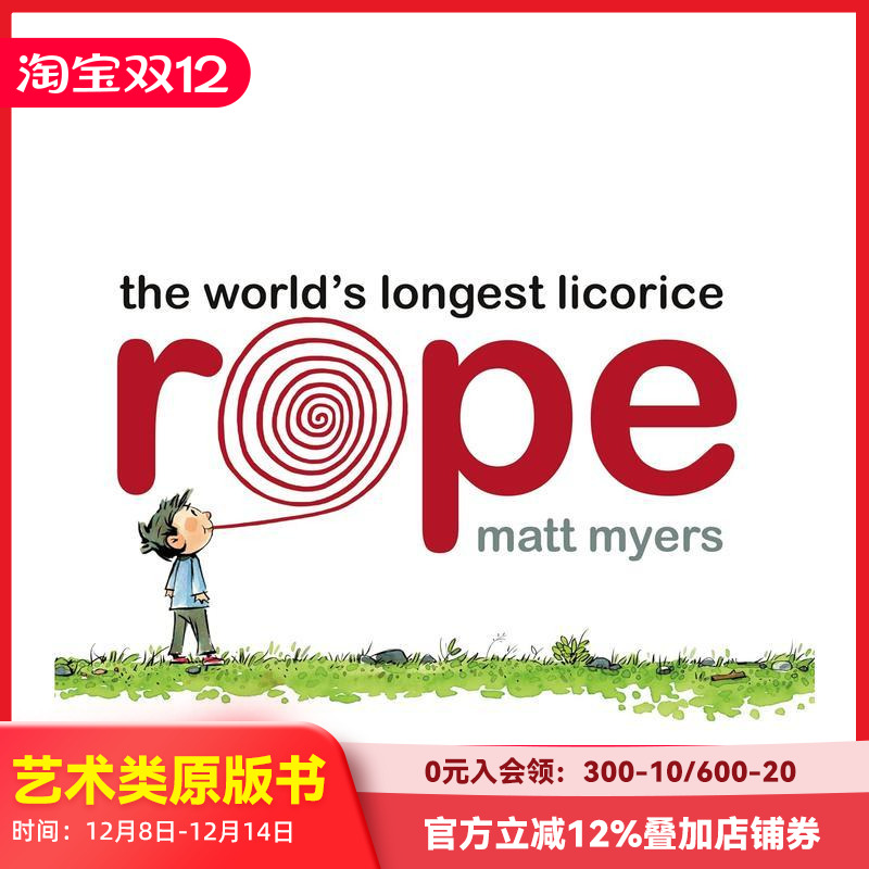 【现货】The World‘s Longest Licorice Rope，世界上最长的甘草绳