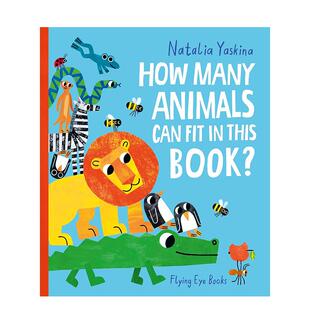 Animals 英文儿童语言 预售 Can Many 下多少动物？ 概念启蒙 原版 Fit 数数启蒙 This How Book? 这本书能装 善本图书