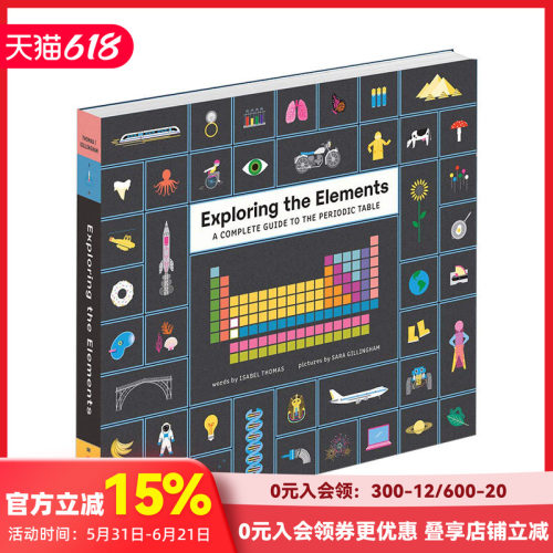 【预售】Exploring the Elements 探索化学的元素 科学科普青少年启蒙 英文原版