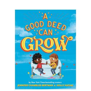 Can 善本图书 善行能成长 英文儿童绘本 原版 Grow Deed Good 现货
