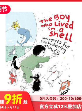 【预售】壳中少年 The Boy Who Lived in a Shell 原版英文儿童绘本