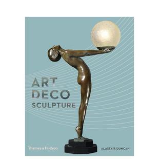 饰雕塑 Art Deco 原版 艺术装 Sculpture 英文艺术画册画集 现货