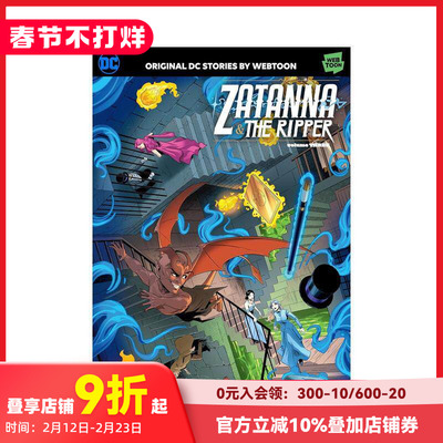 【预售】英文漫画 扎塔娜与开膛手 卷3 Zatanna & The Ripper Volu