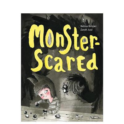 【预售】怪物害怕 Monster-Scared 原版英文儿童绘本 善本图书