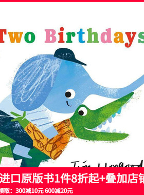 【现货】两个生日 Two Birthdays 原版英文儿童绘本