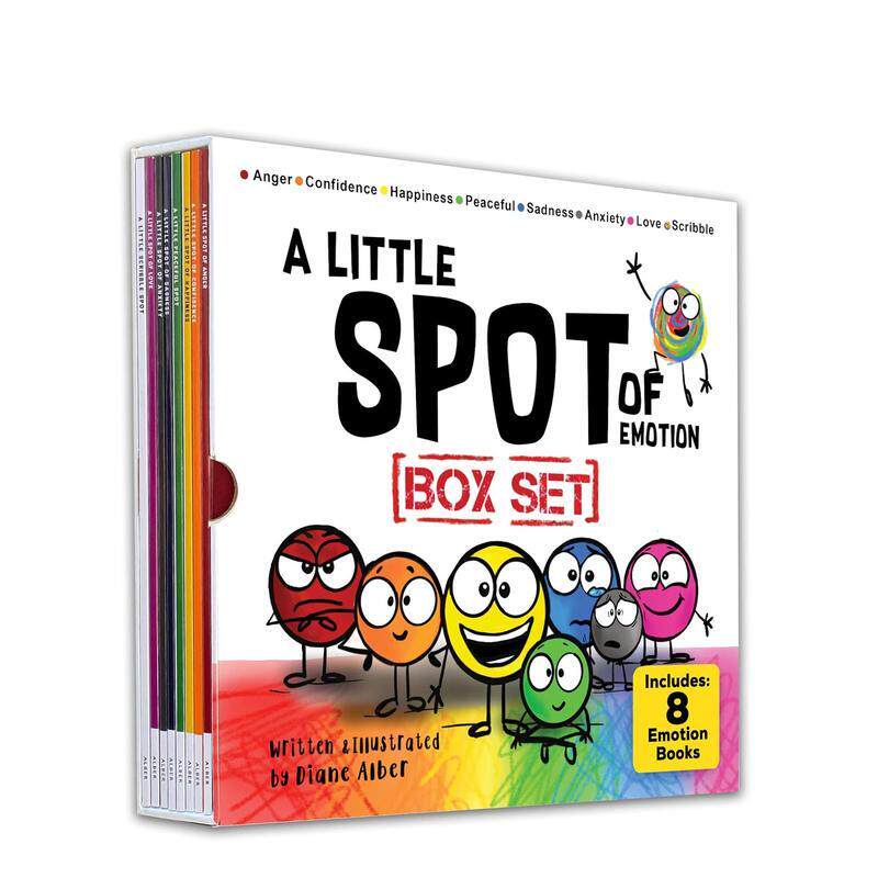 【现货】【情绪小精灵】小点点的情绪管理盒装套装（8册） a Little Spot of Emotion 8 Book Box Set 原版英文儿童绘本