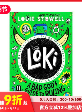 【预售】【洛基涂鸦日记】坏神的统治世界指南A Bad God's Guide to Ruling the World 北欧神话 雷神 幽默读物 英文儿童