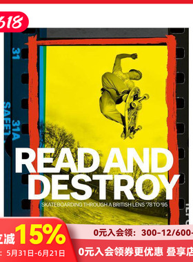 【预售】阅读与摧毁：从英国视角看滑板运动（1978-1995） Read and Destroy: Skateboa 原版英文运动