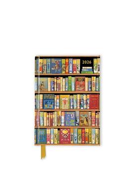 【预售】2026年博德利图书馆：书架豪华口袋日历记事本 Bodleian Libraries 原版日历